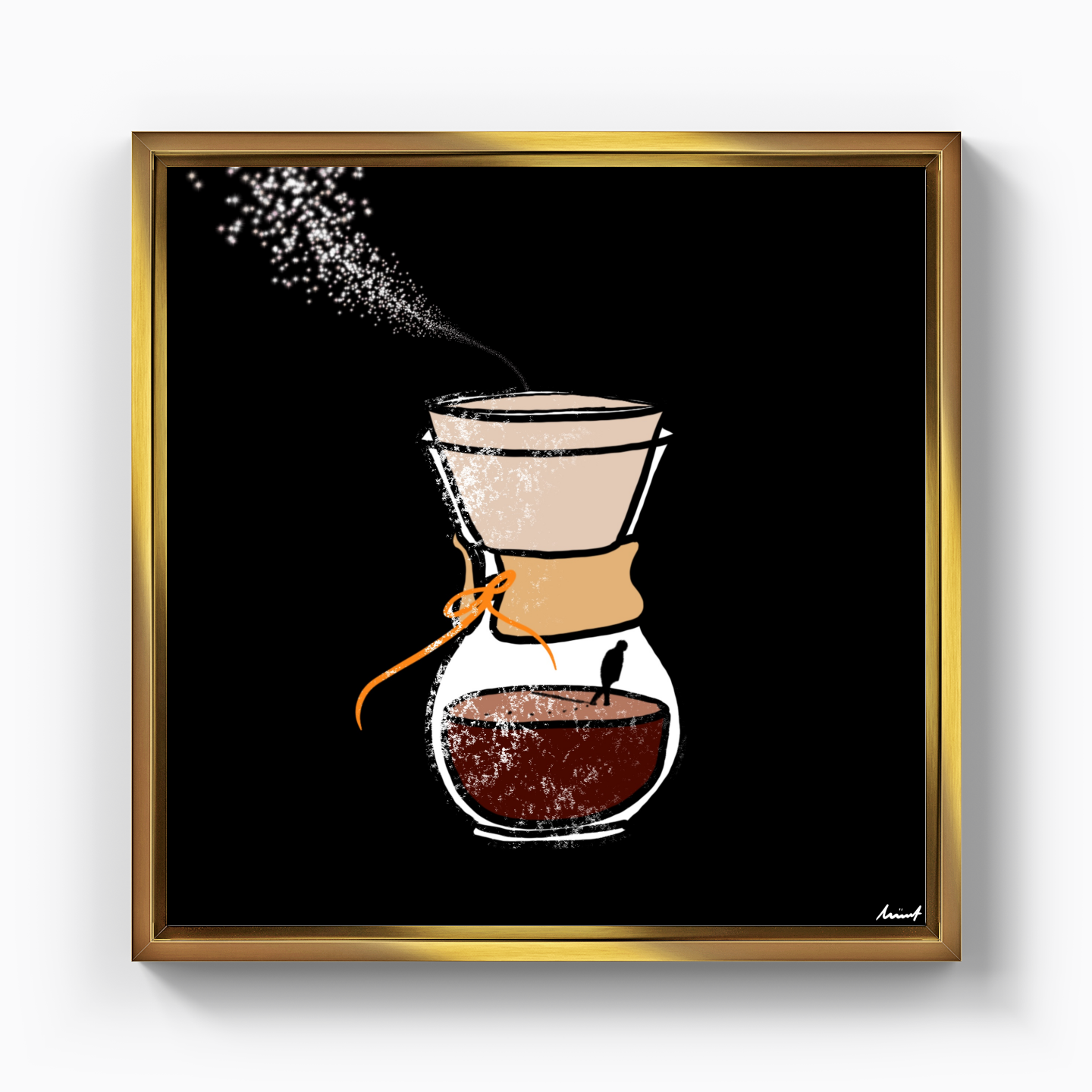 pour over - Kanvas Tablo