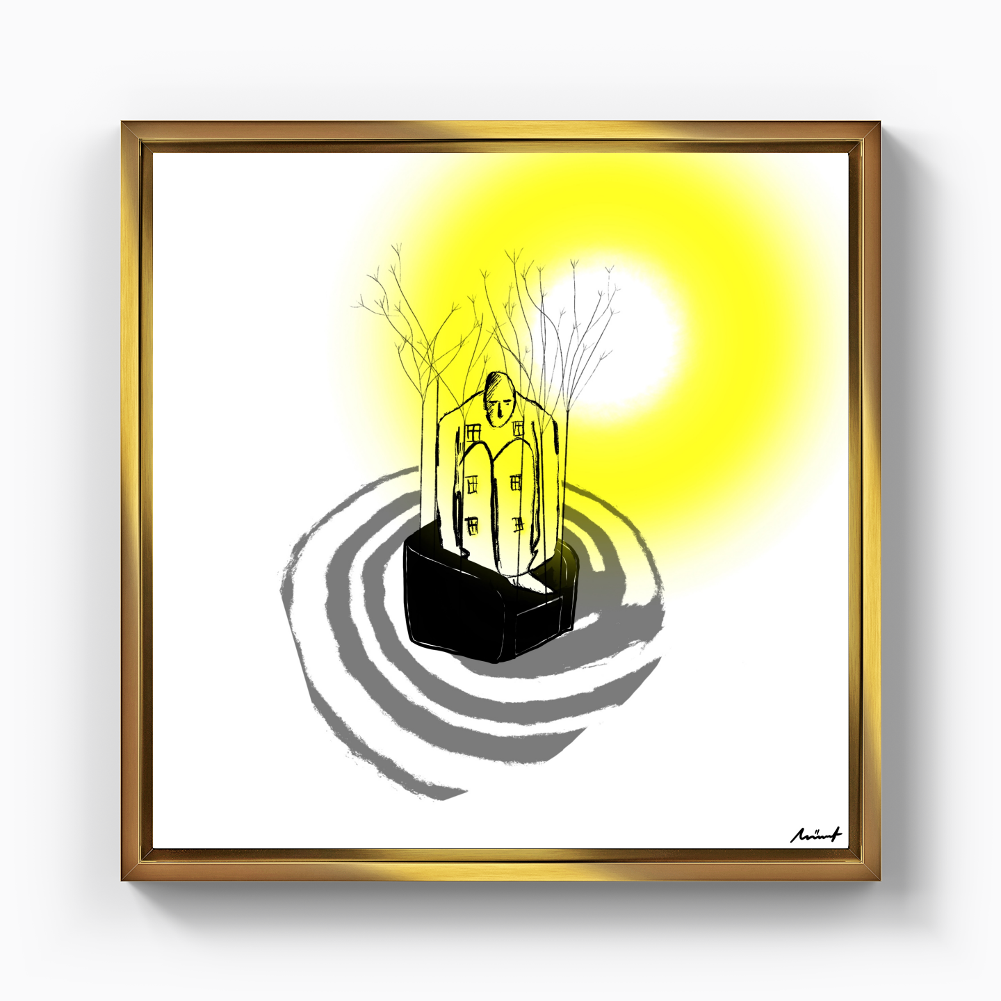 four corners - Kanvas Tablo