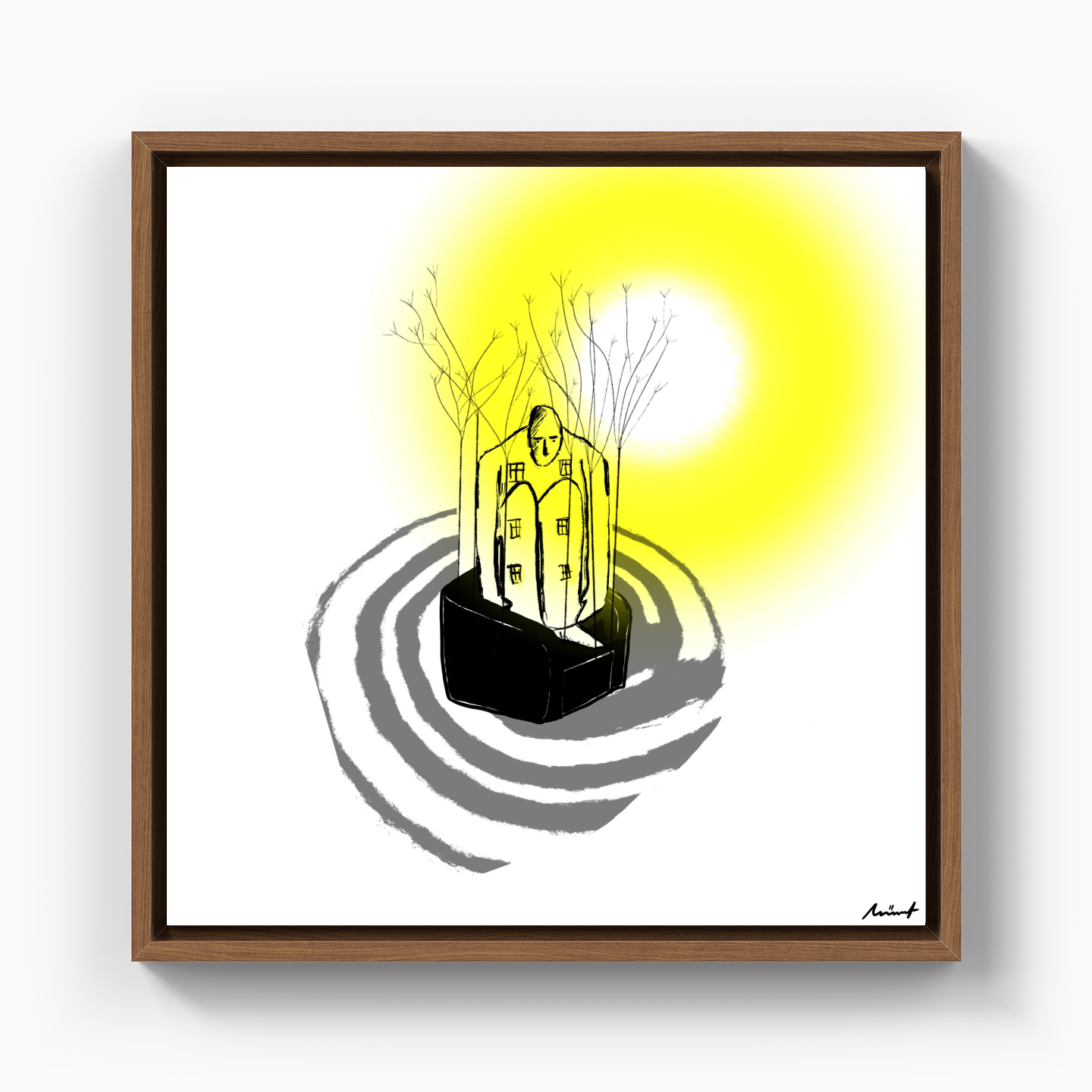 four corners - Kanvas Tablo