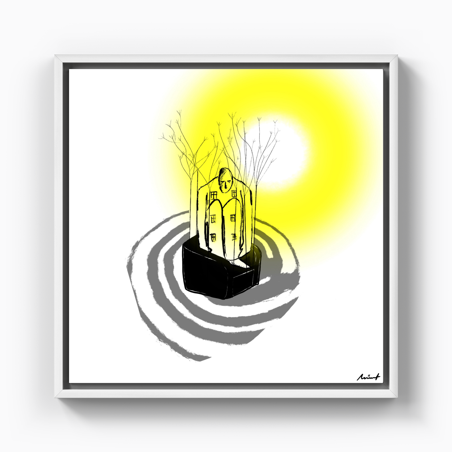 four corners - Kanvas Tablo