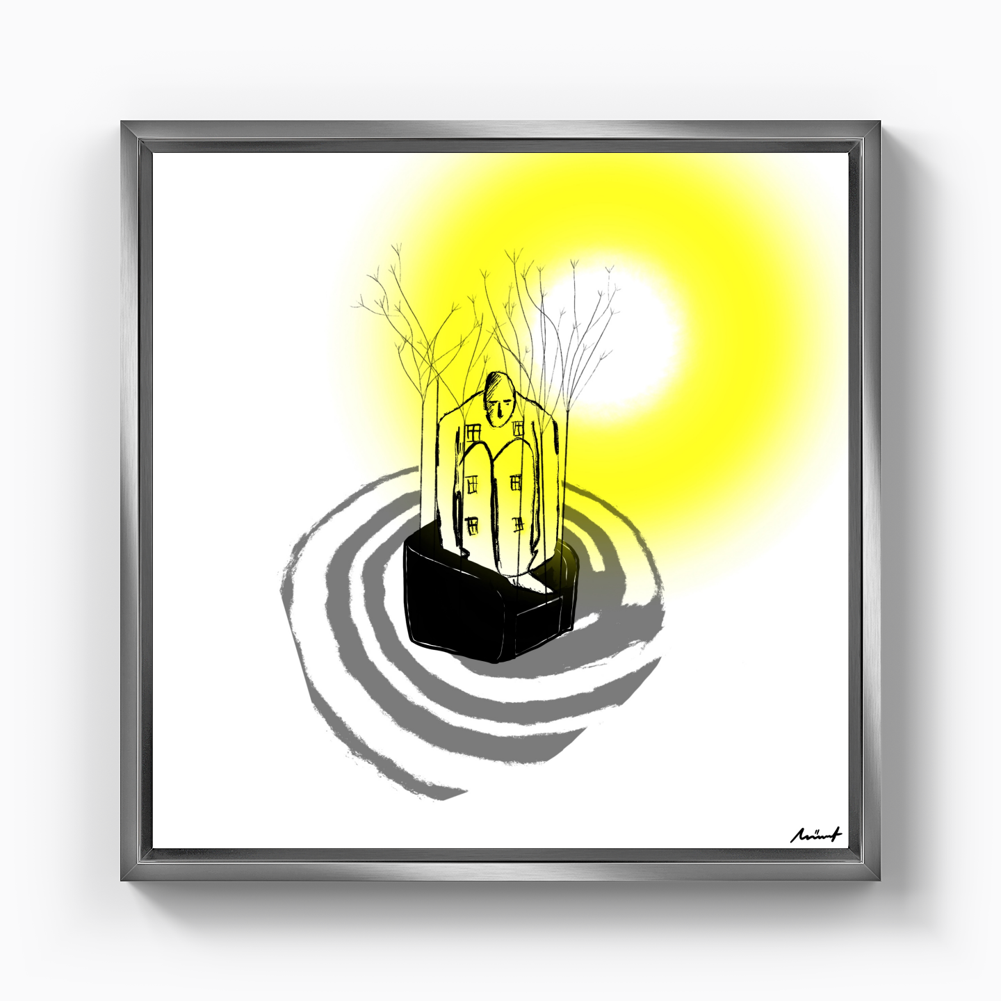 four corners - Kanvas Tablo