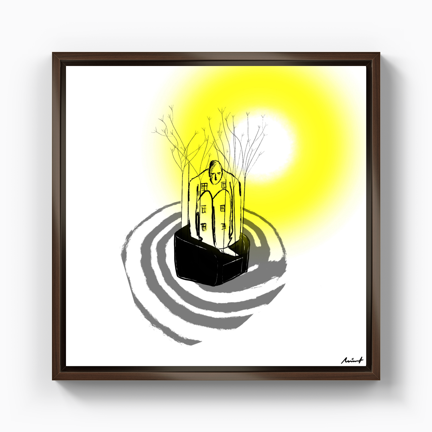 four corners - Kanvas Tablo