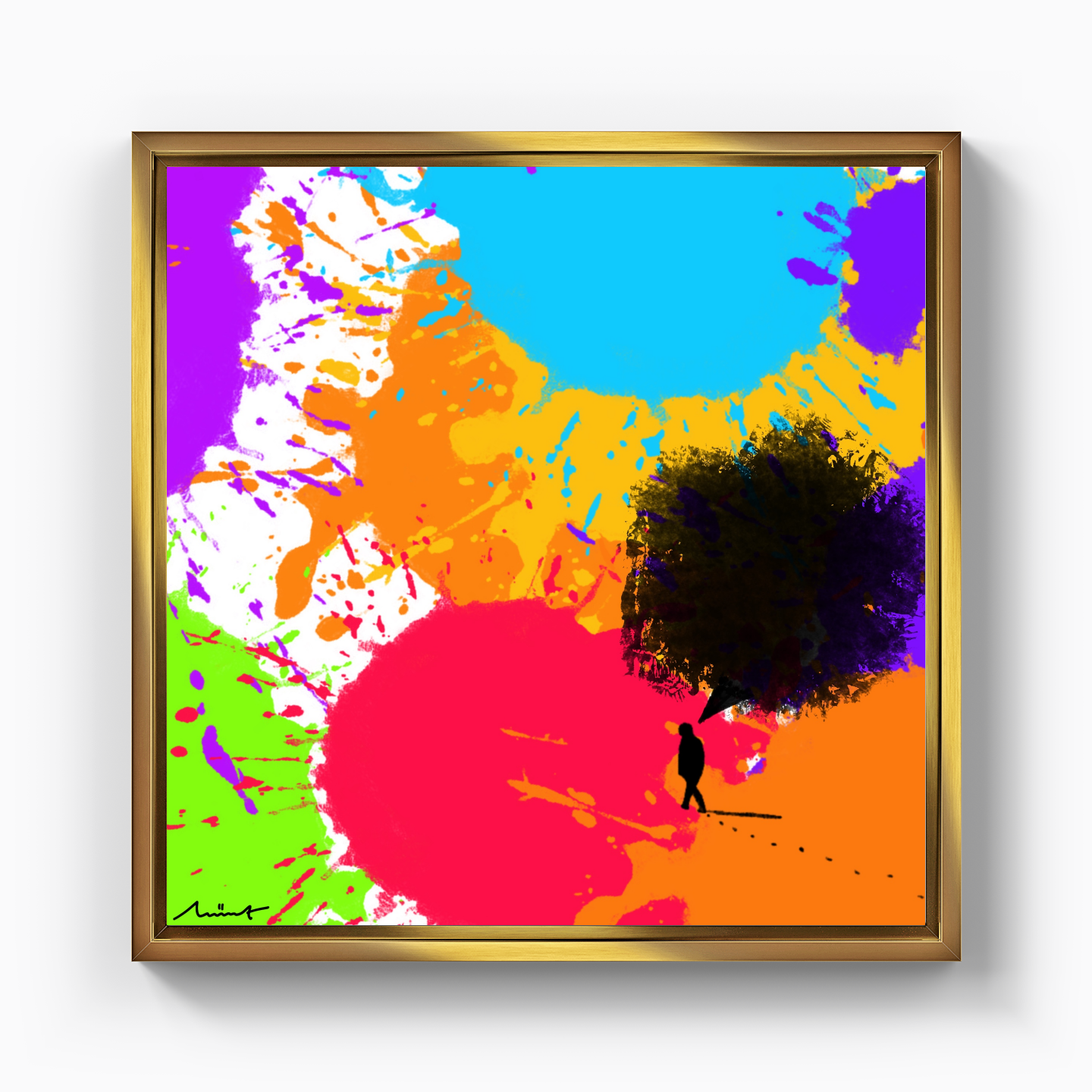 procrastination - Kanvas Tablo