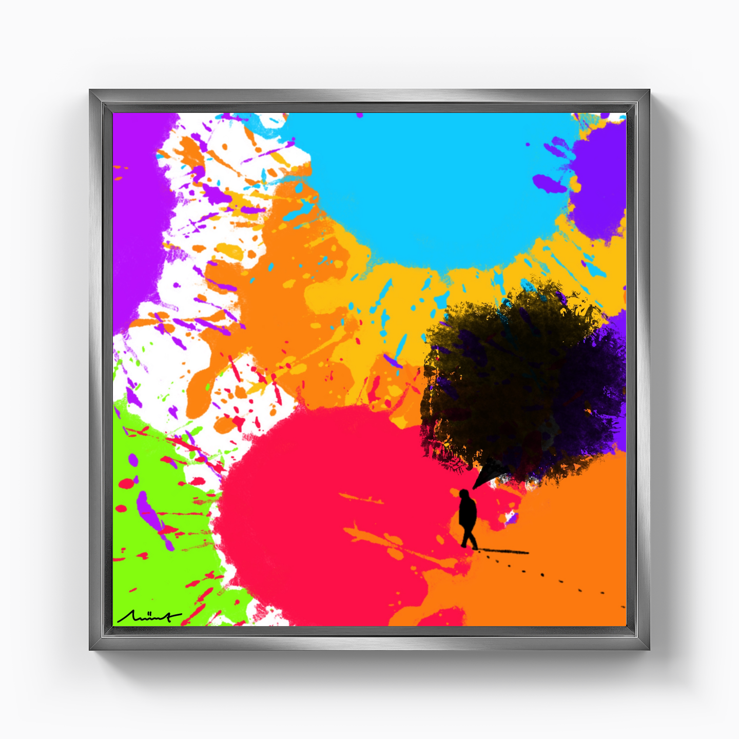 procrastination - Kanvas Tablo