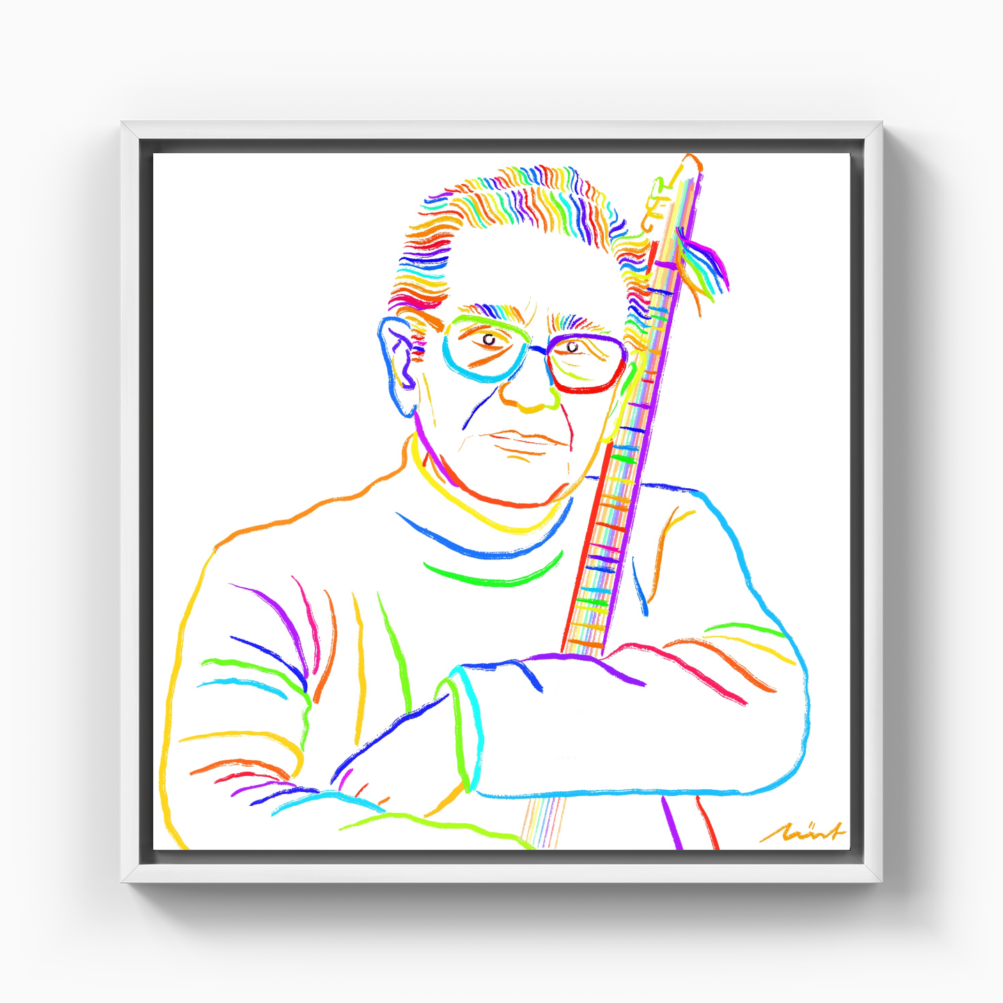 Ruhi Su - Kanvas Tablo