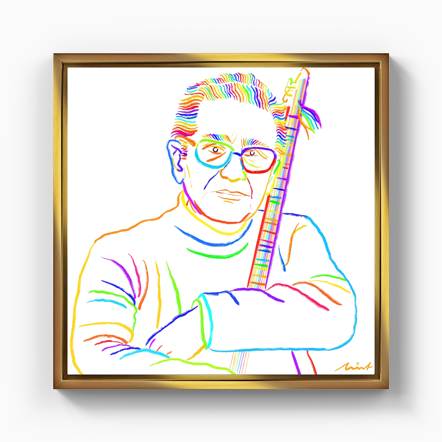 Ruhi Su - Kanvas Tablo