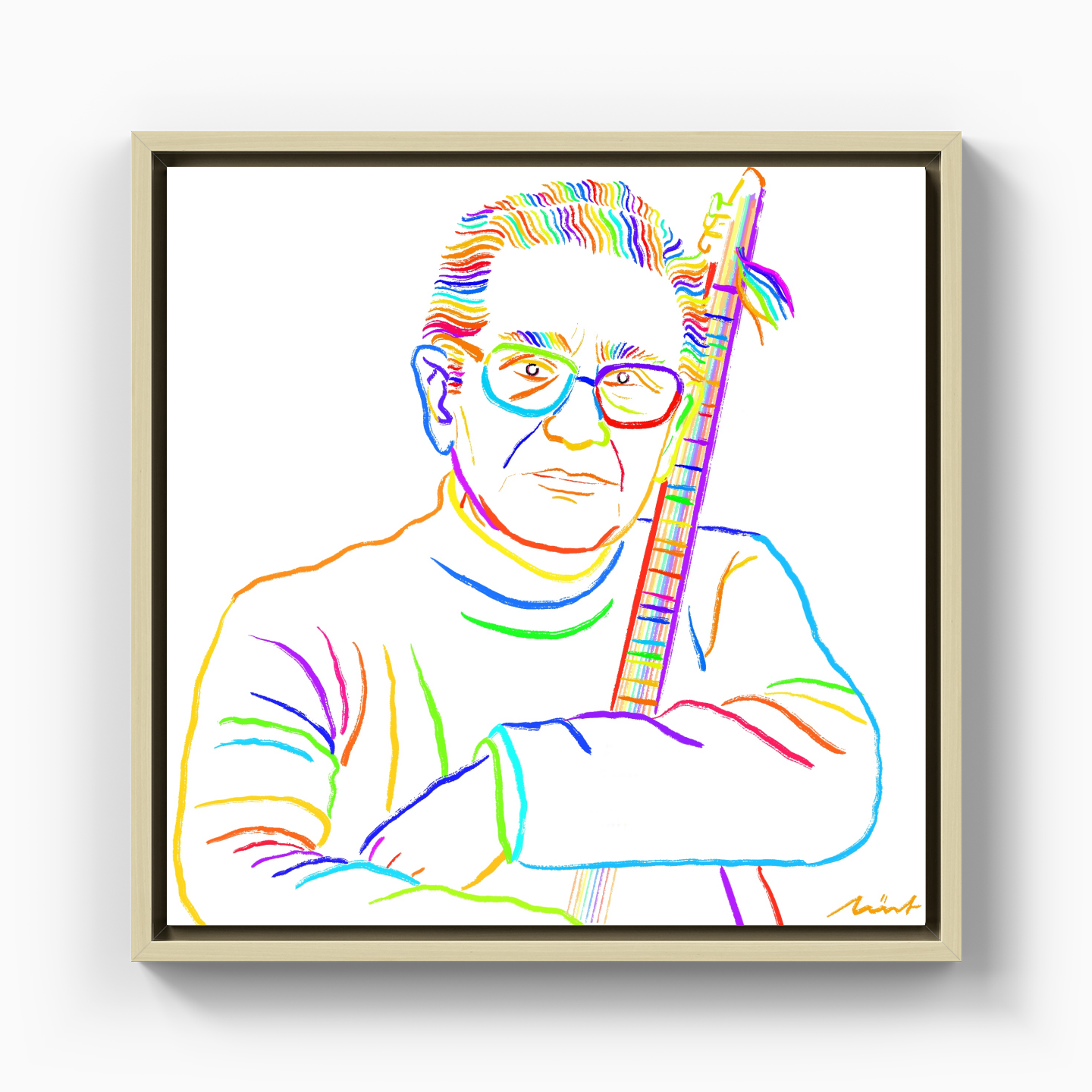 Ruhi Su - Kanvas Tablo