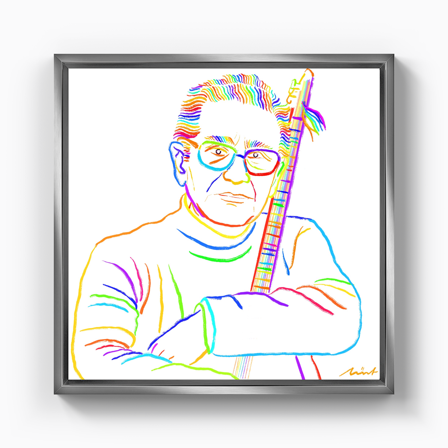 Ruhi Su - Kanvas Tablo