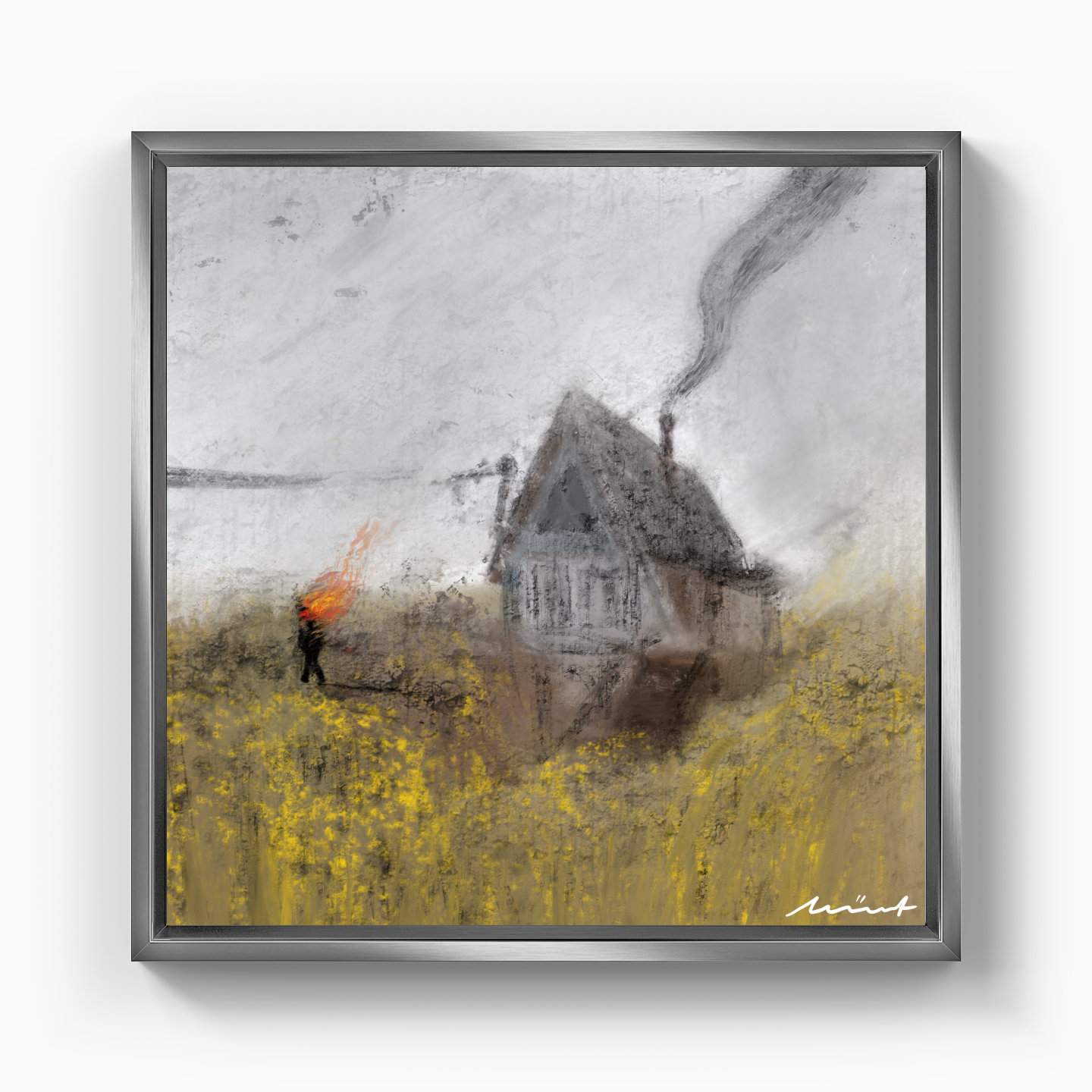 thoughts - Canvas Print