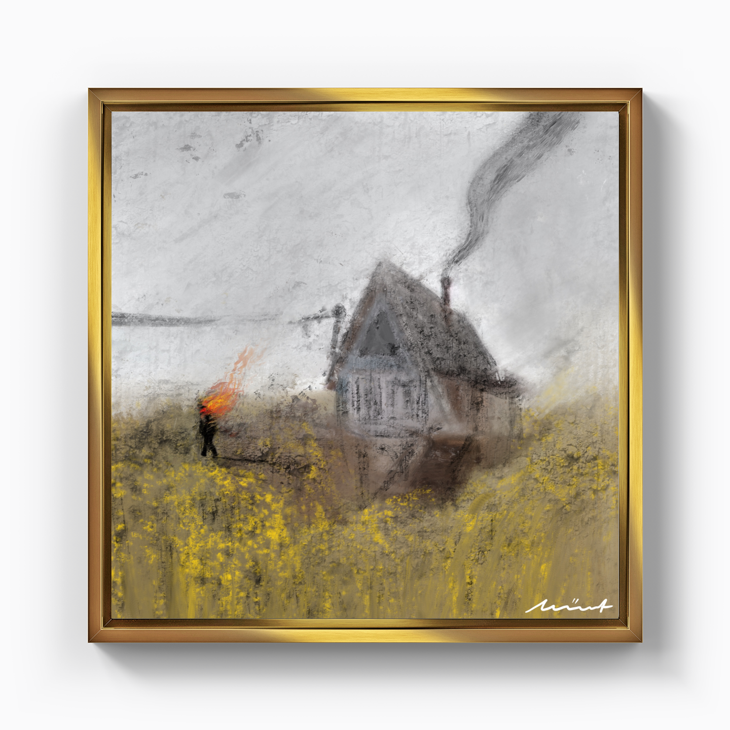 thoughts - Canvas Print