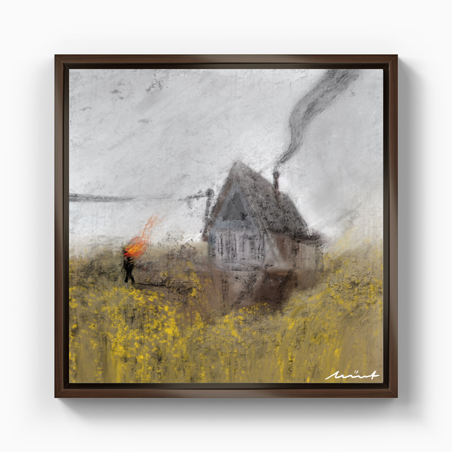 thoughts - Canvas Print