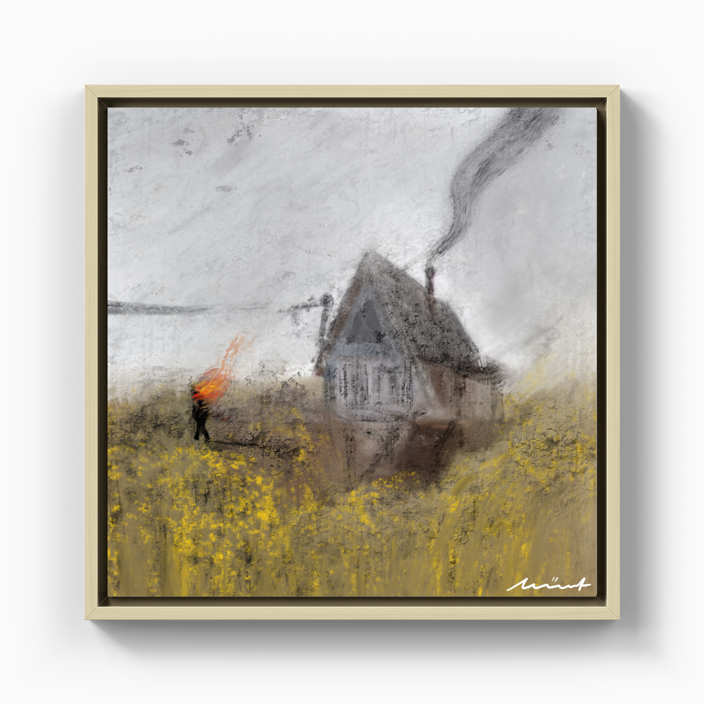 thoughts - Canvas Print