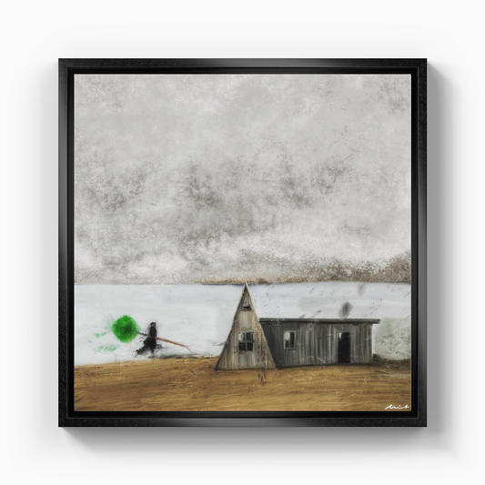 dusty road - Kanvas Tablo