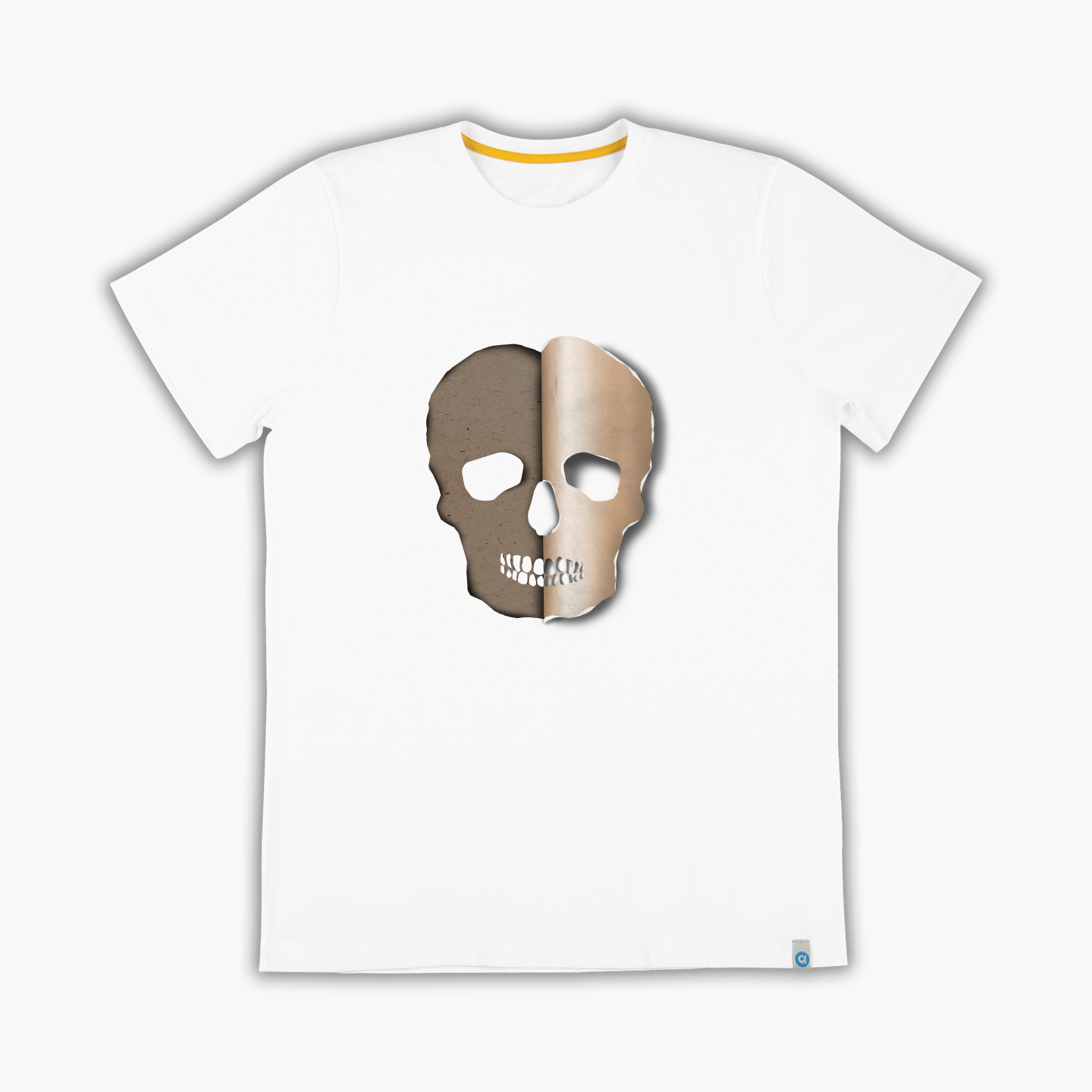 3d skull - T-shirt