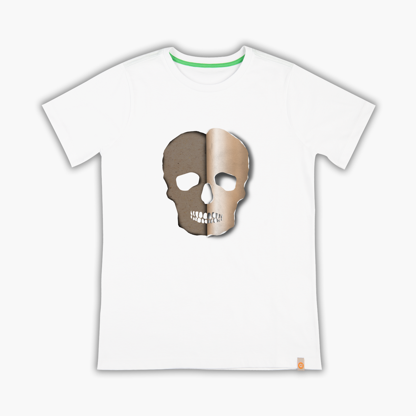 3d skull - T-shirt
