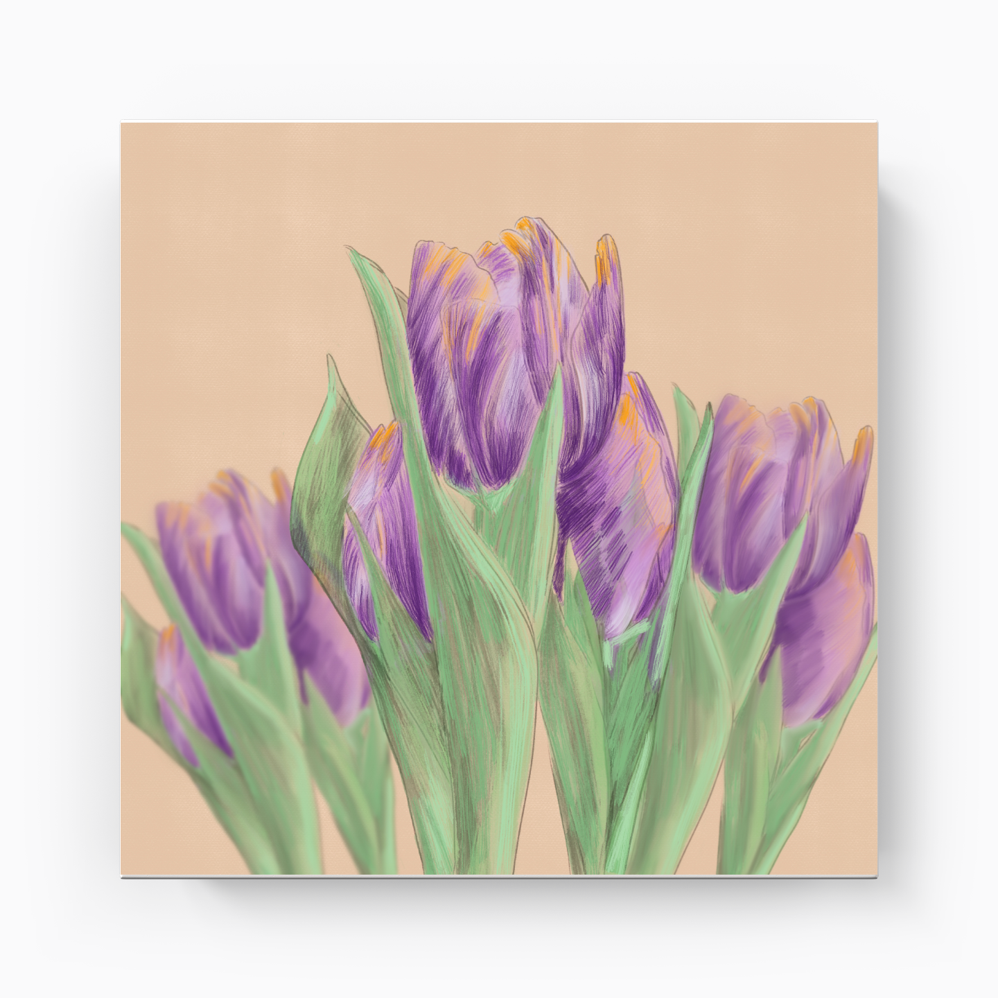 Laleler - Kanvas Tablo