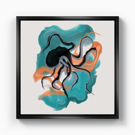 Mürekkep - Kanvas Tablo