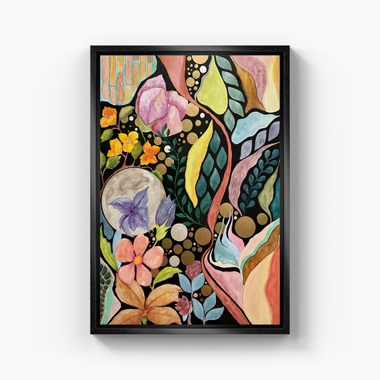 Pencere - Kanvas Tablo