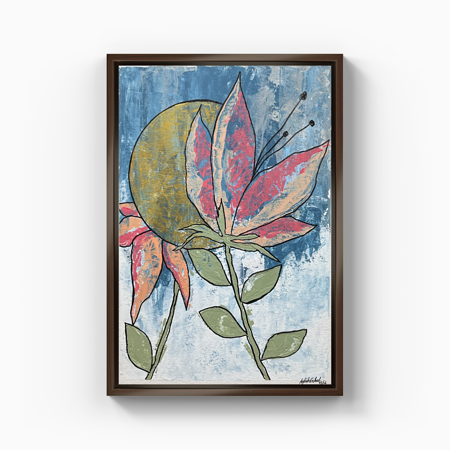 Duruş - Kanvas Tablo