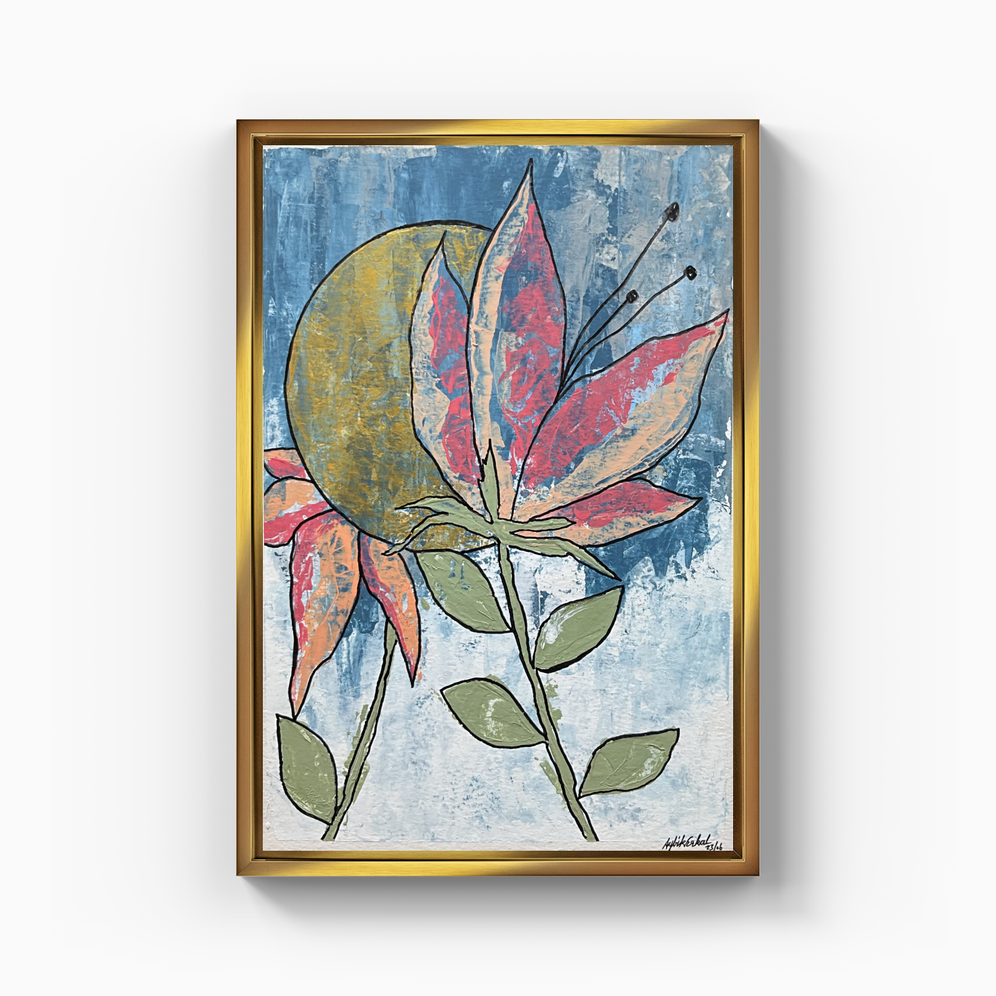 Duruş - Kanvas Tablo