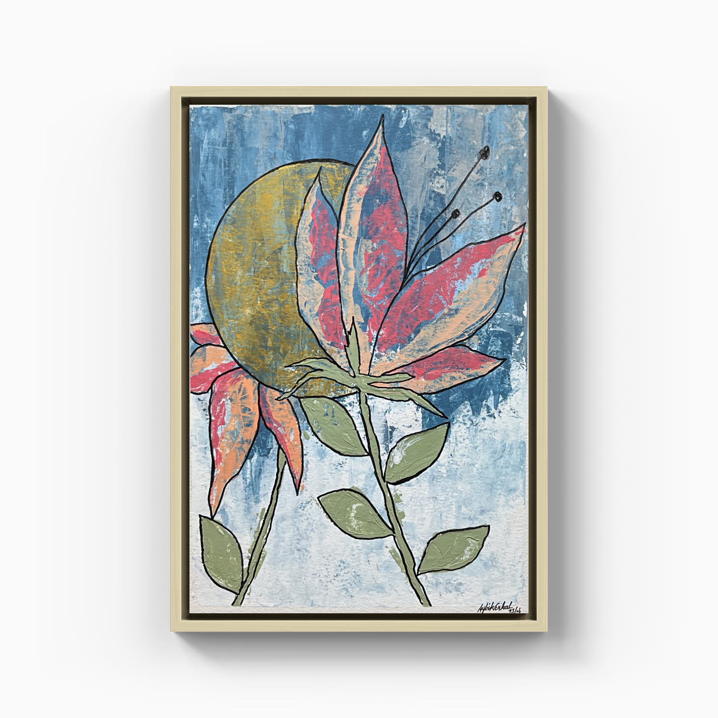 Duruş - Kanvas Tablo