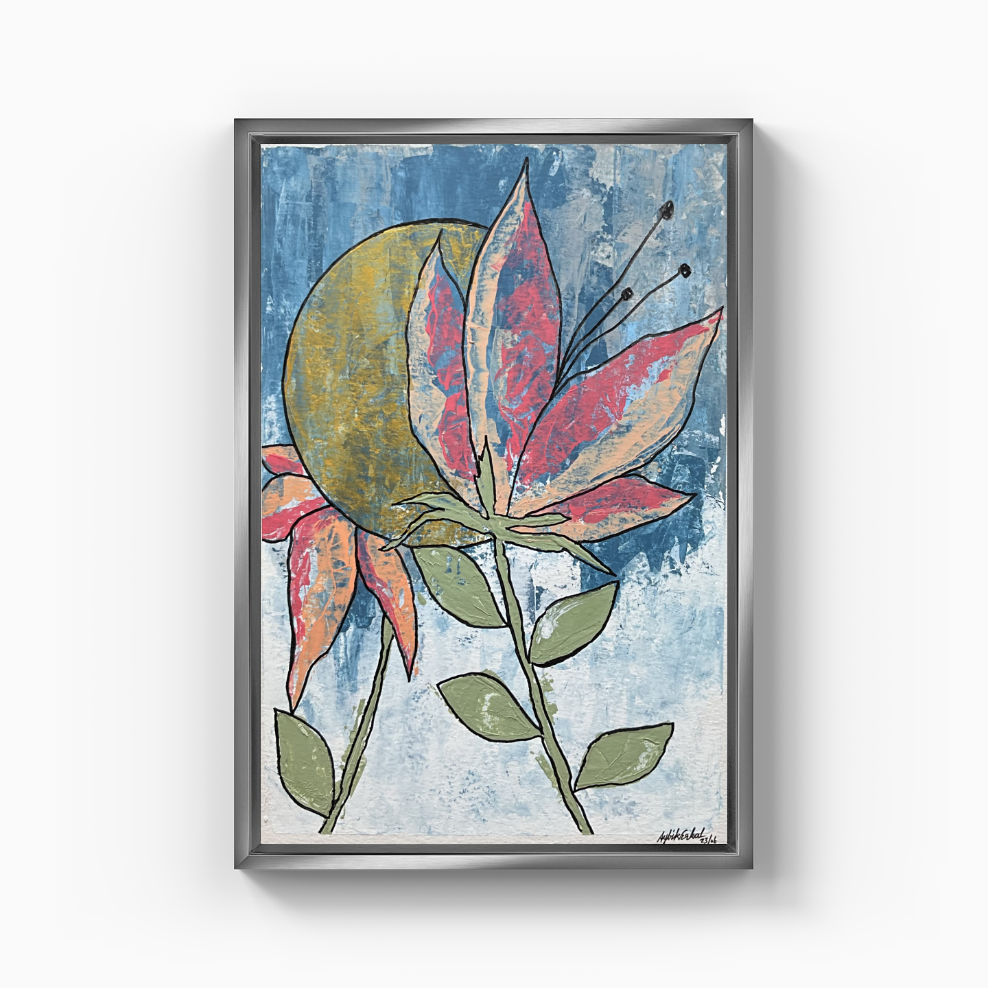 Duruş - Kanvas Tablo