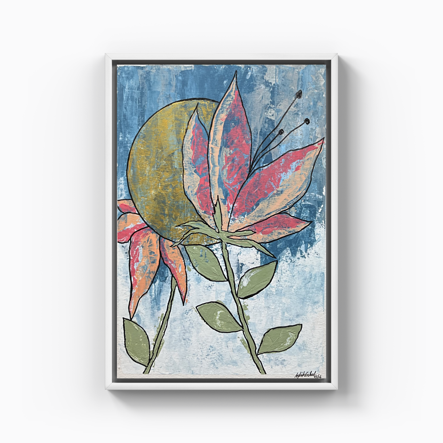 Duruş - Kanvas Tablo