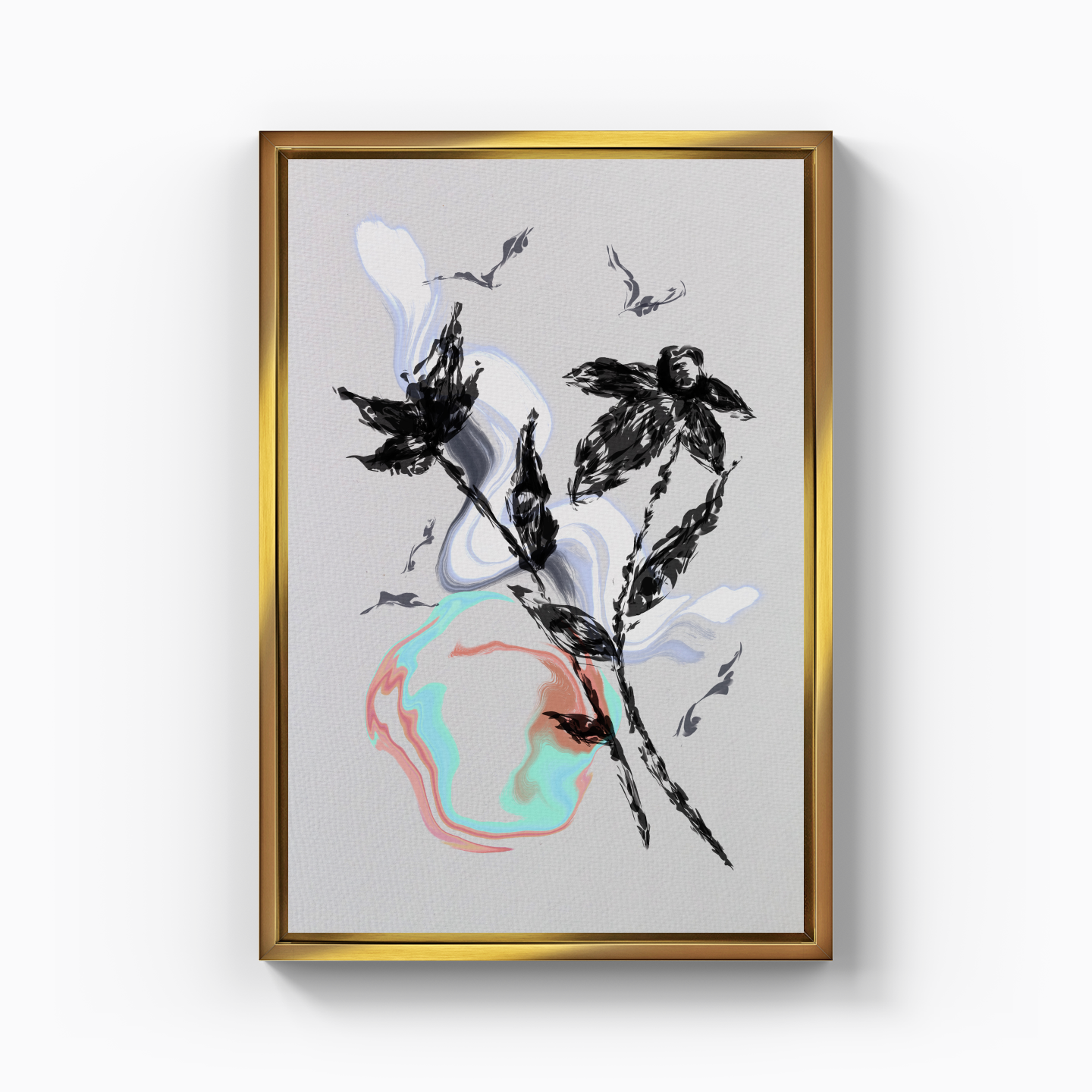 Üç yaş - Kanvas Tablo