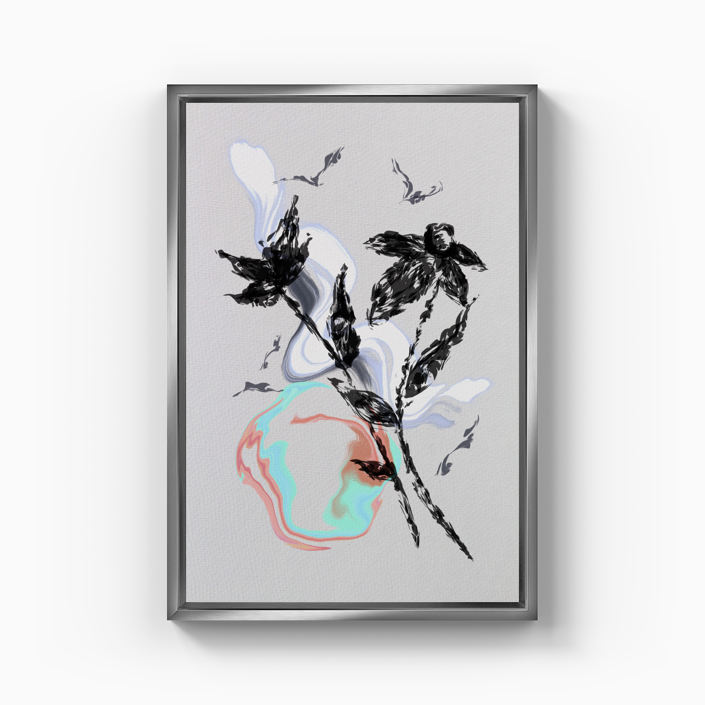 Üç yaş - Kanvas Tablo