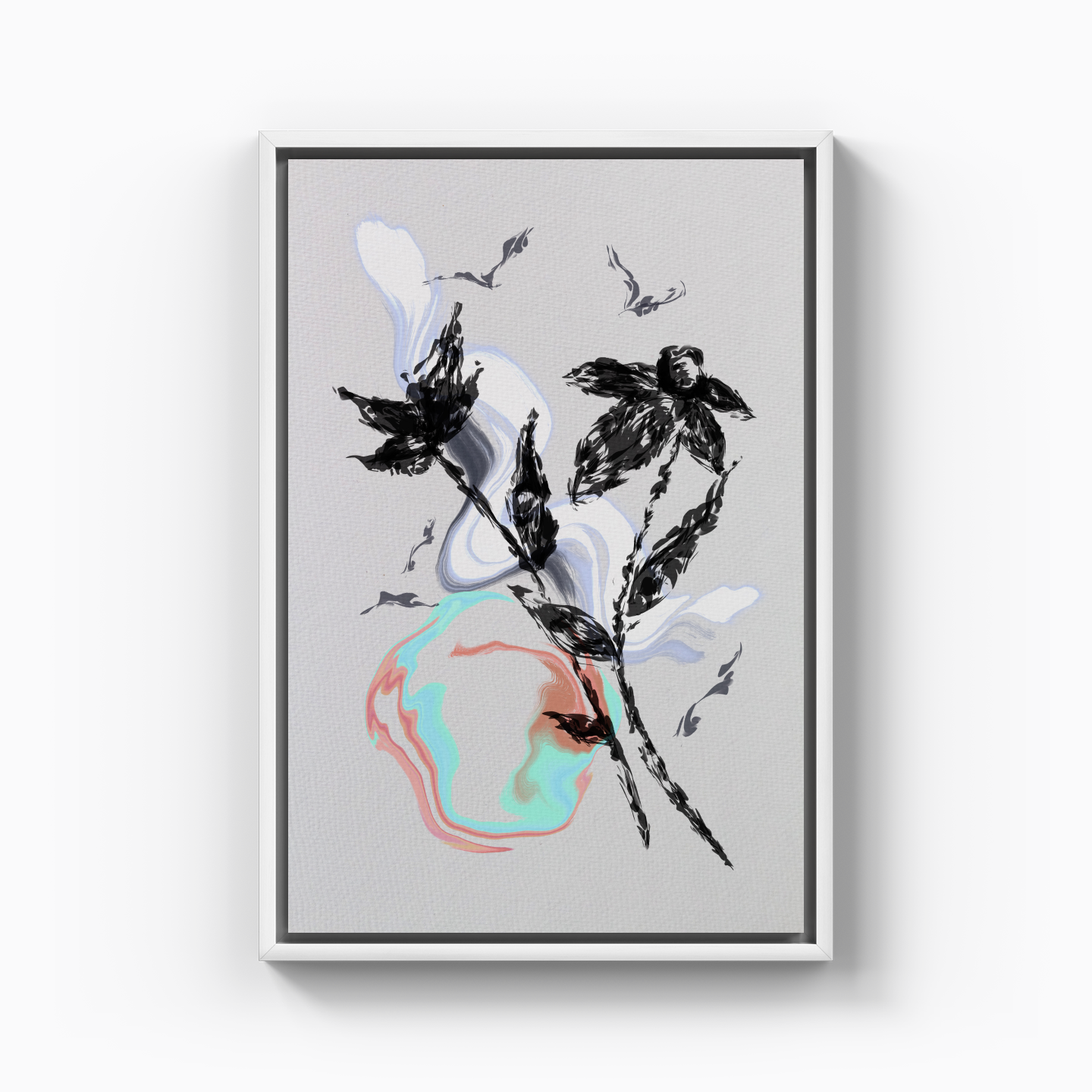 Üç yaş - Kanvas Tablo