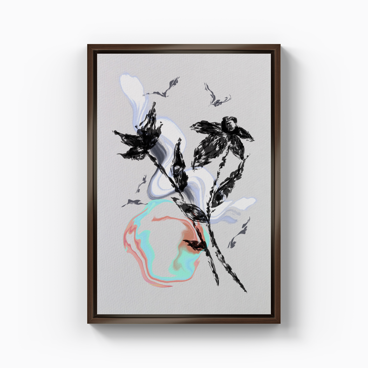 Üç yaş - Kanvas Tablo