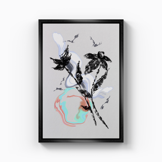 Üç yaş - Kanvas Tablo