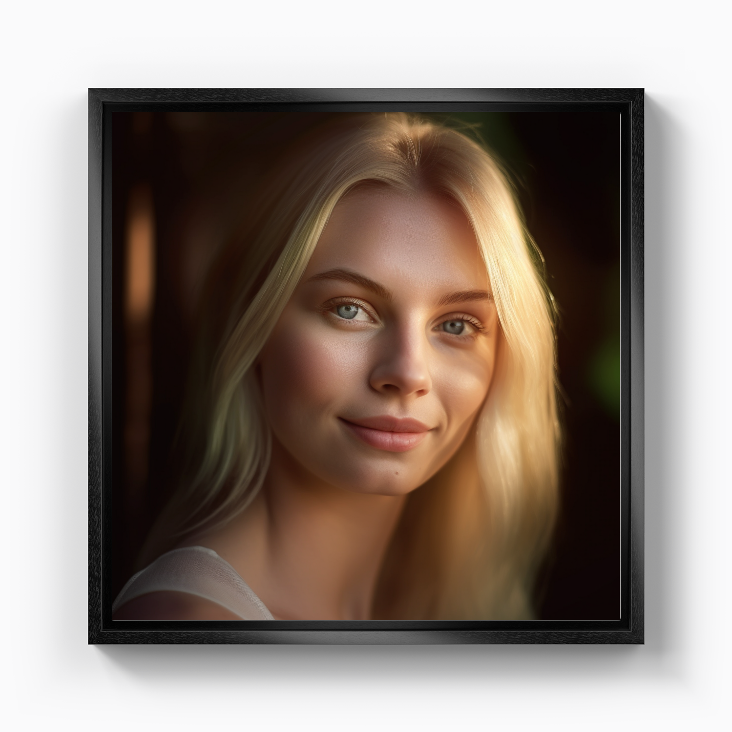 Woman portrait - Canvas Painting