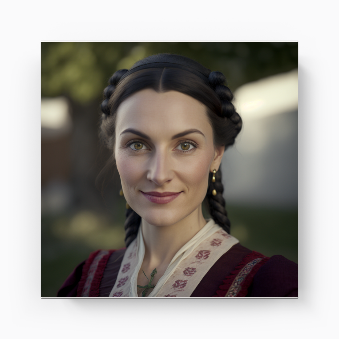 Middle Eastern Woman - Canvas Painting