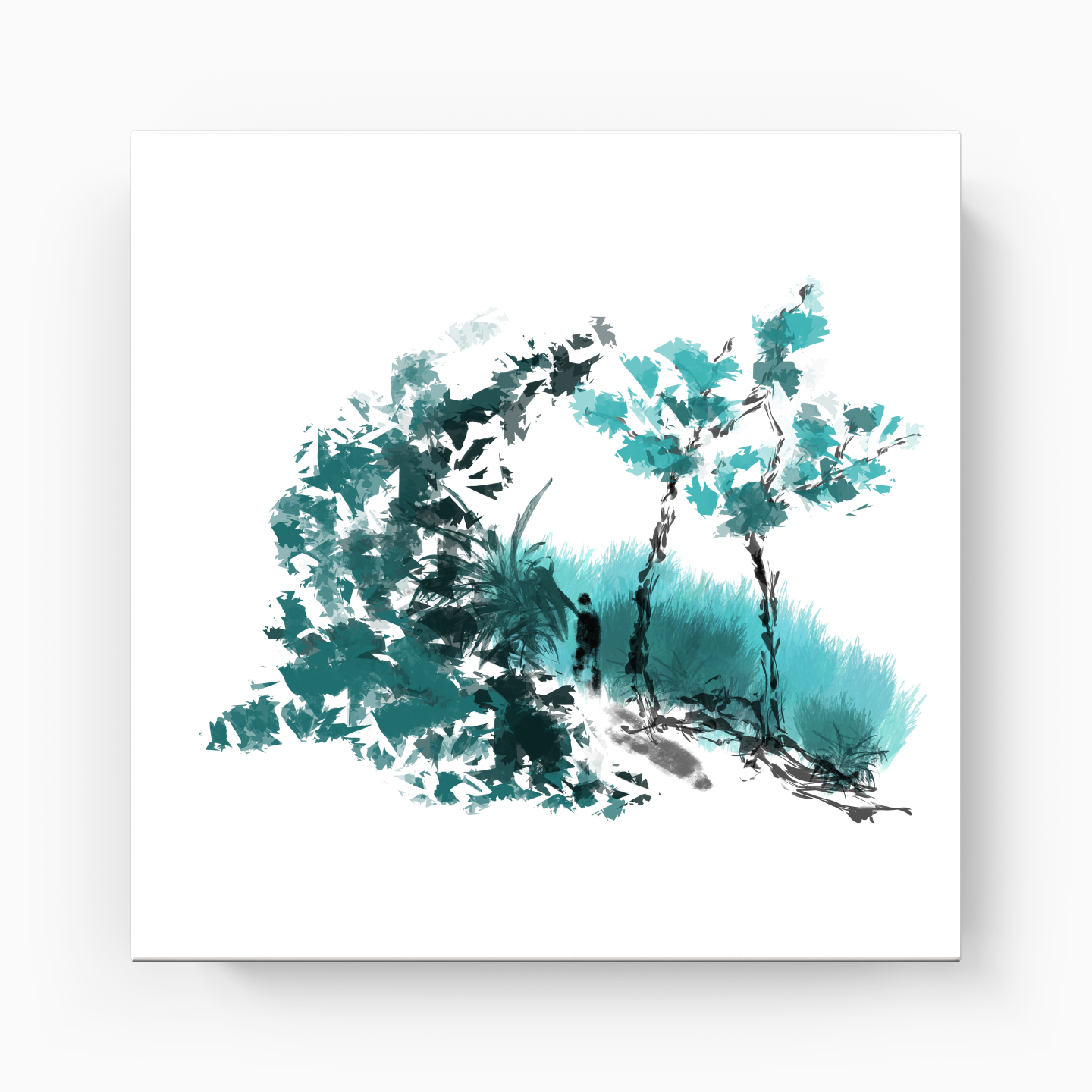 Walking - Canvas Print