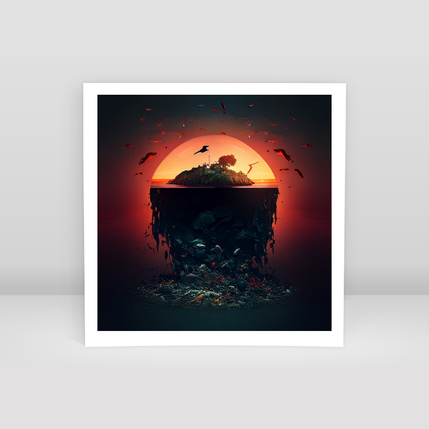 Garbage Island 2 - Art Print