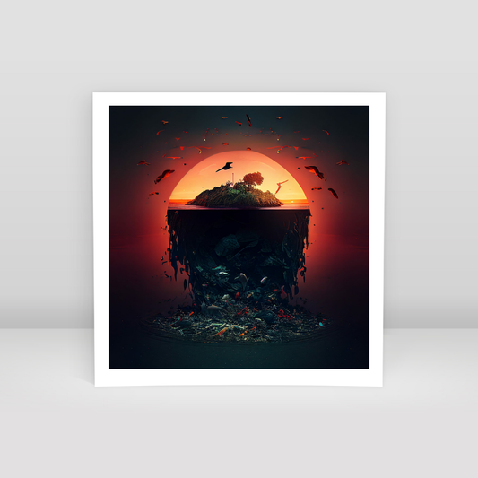 Çöp Ada 2 - Art Print