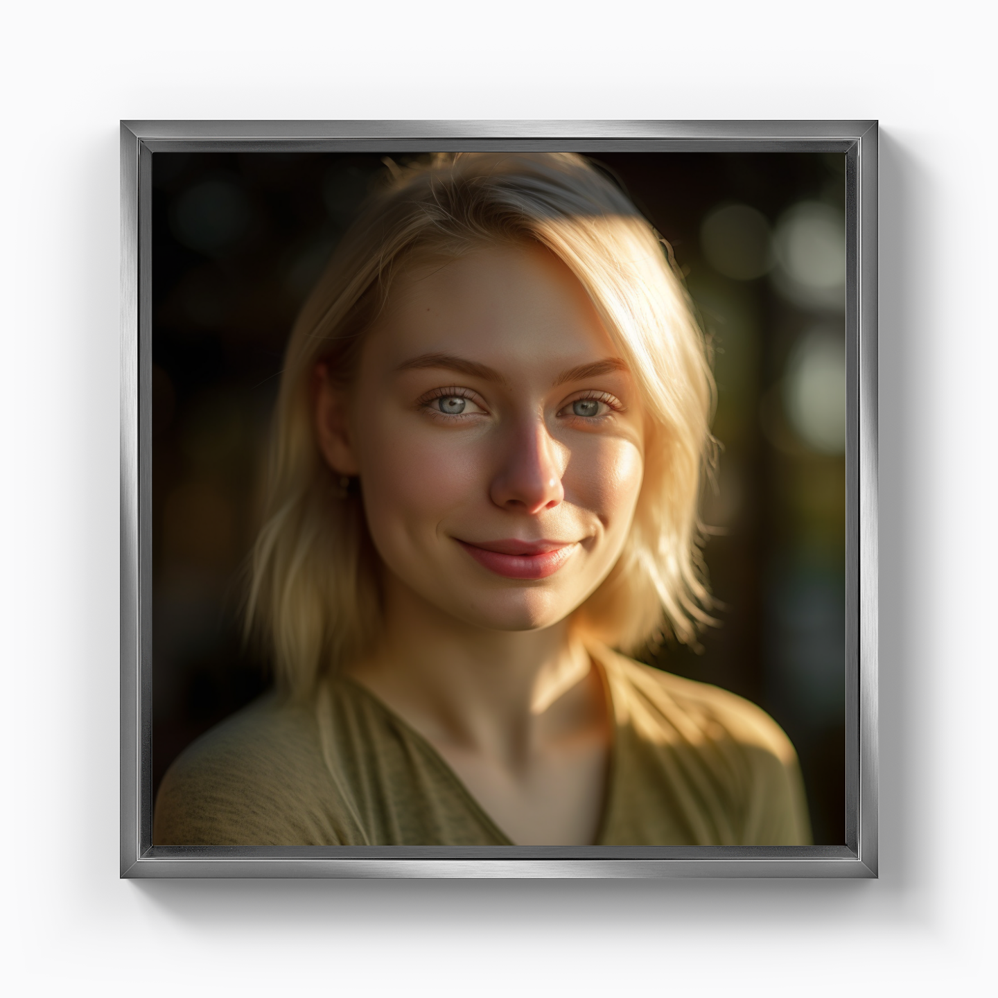 Woman portrait 2 - Canvas Painting