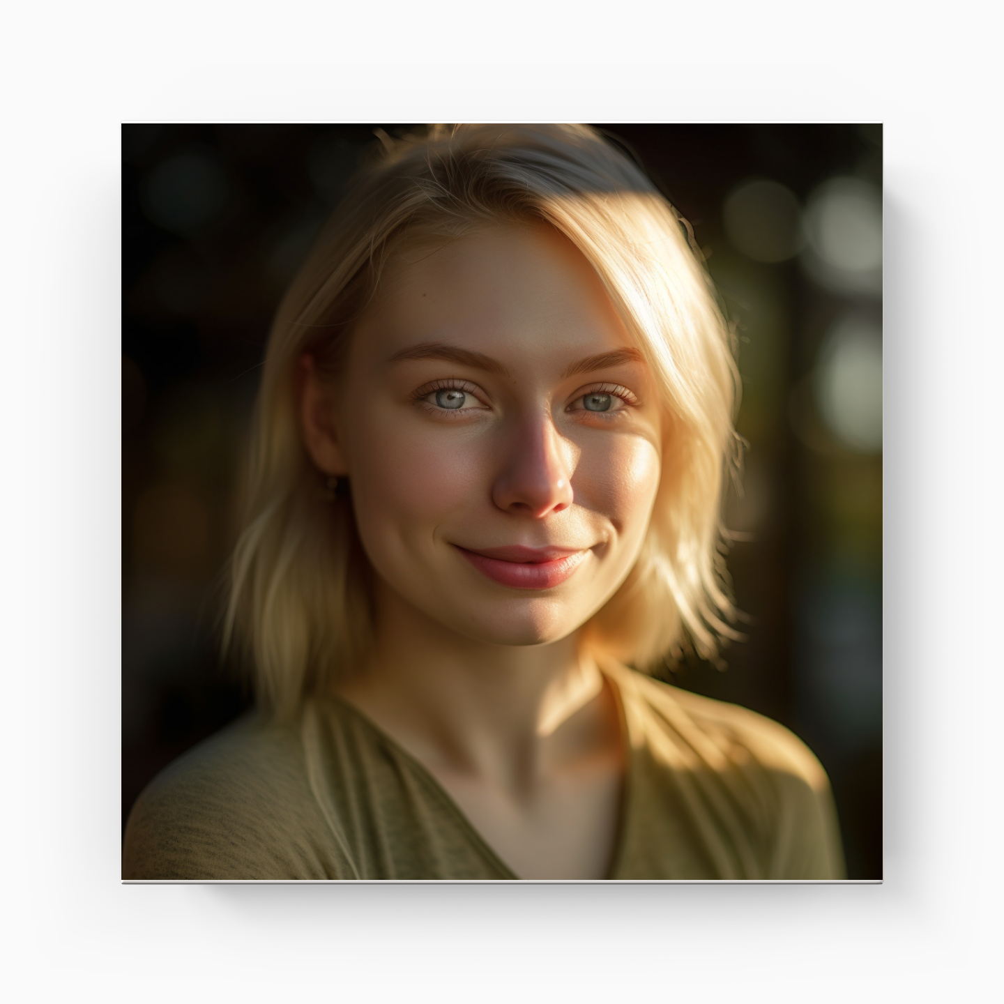 Woman portrait 2 - Canvas Painting