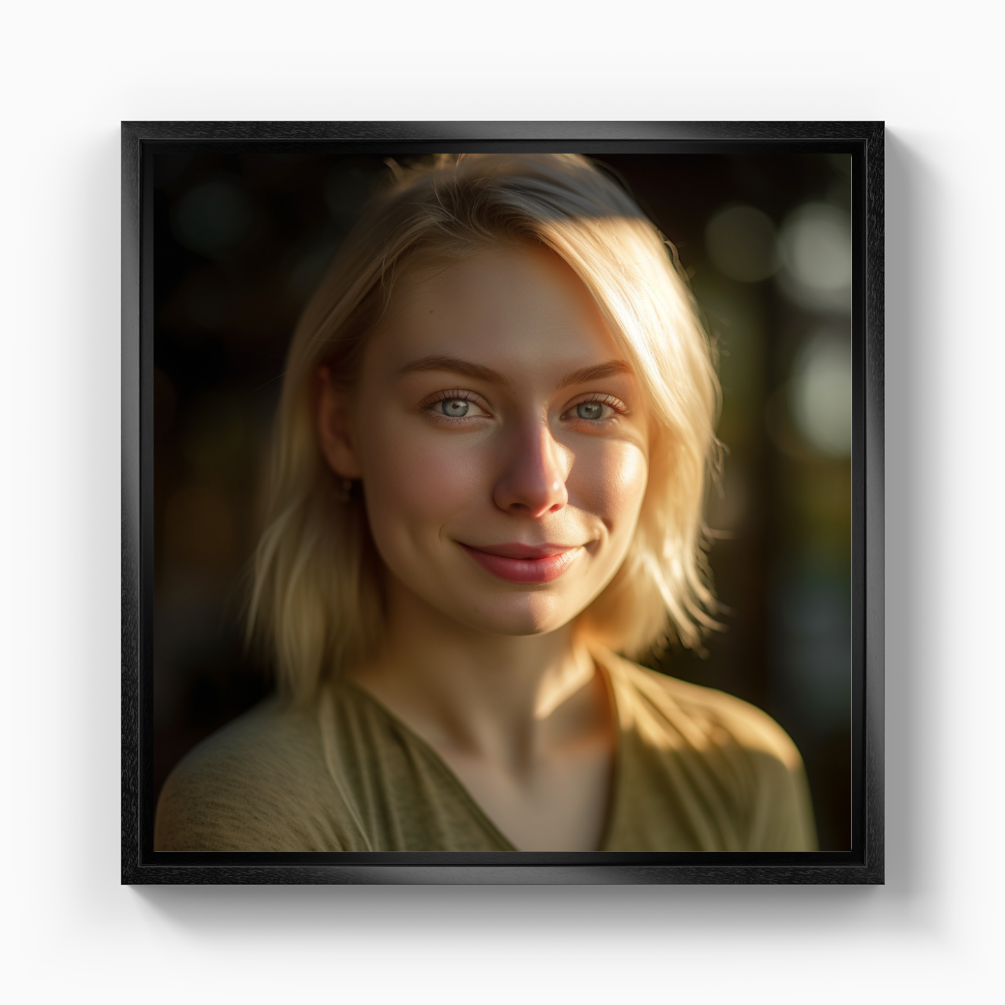 Woman portrait 2 - Canvas Painting