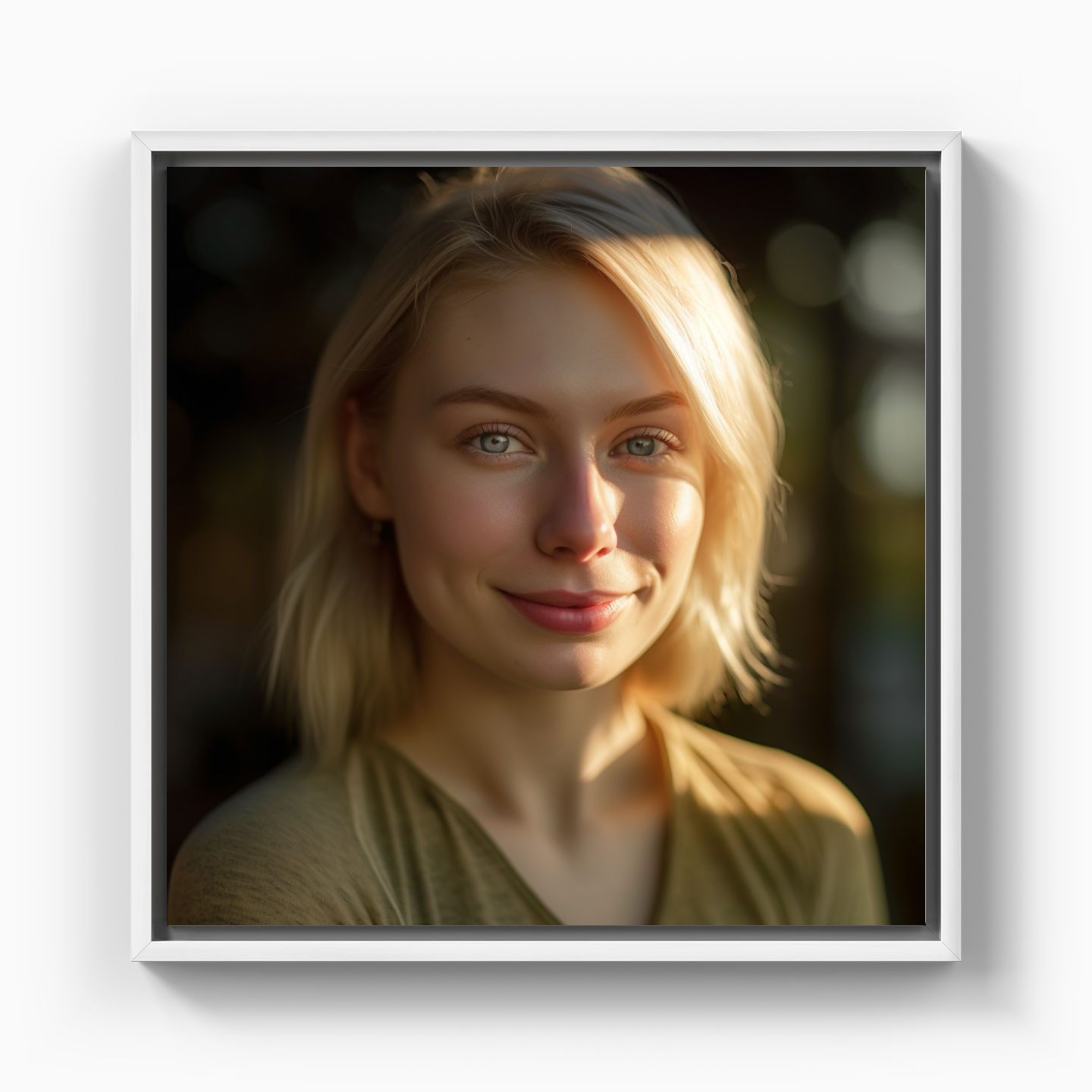 Woman portrait 2 - Canvas Painting