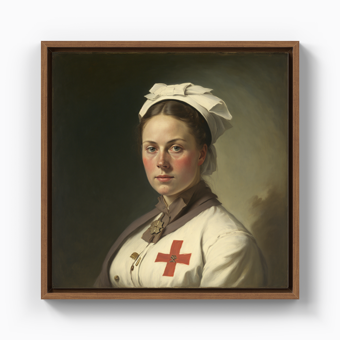 War Nurse - Canvas Print