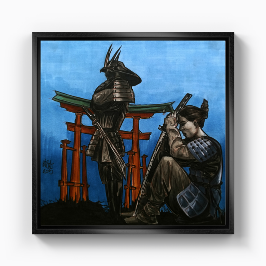 samuray - Kanvas Tablo