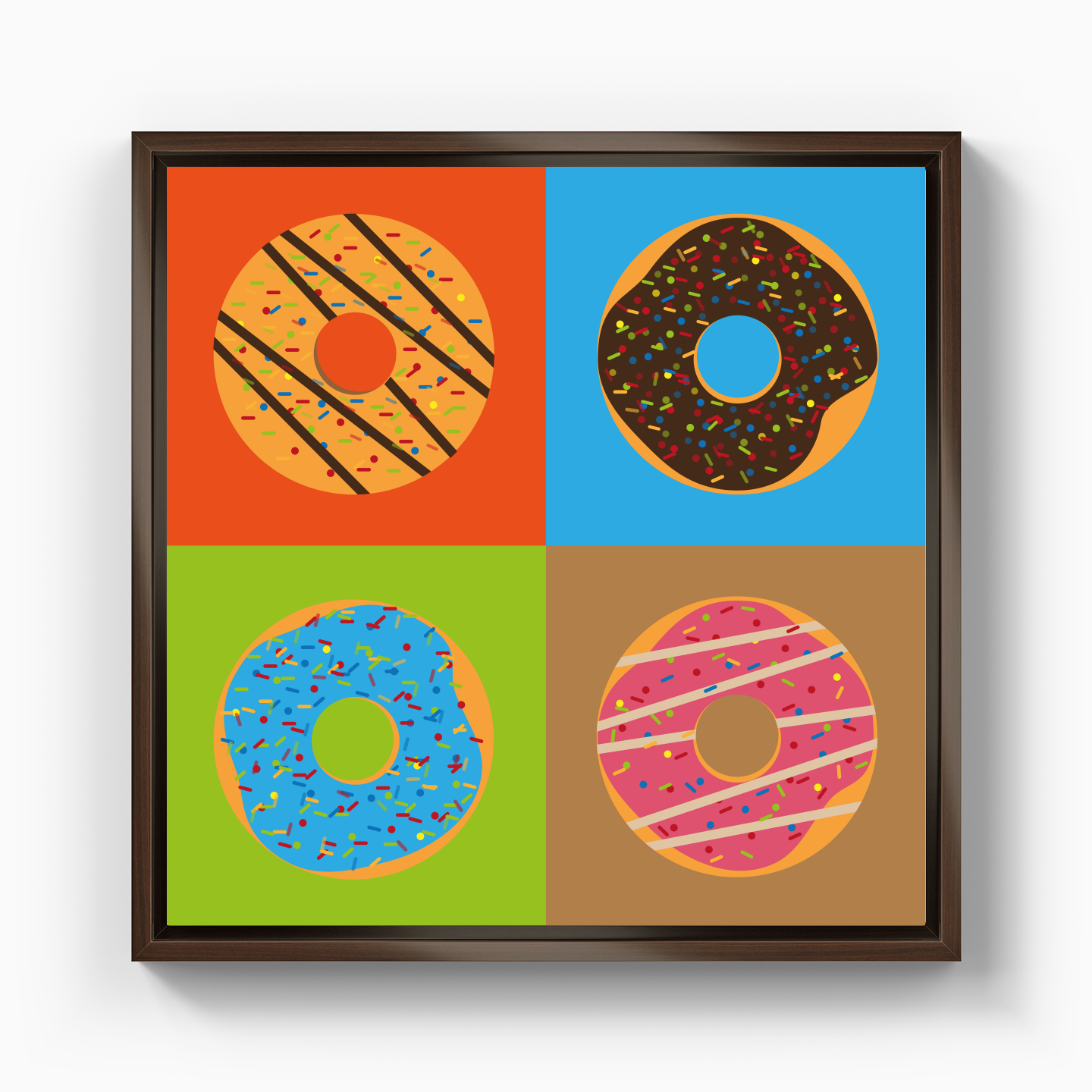 donuts - Kanvas Tablo