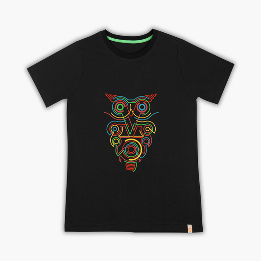 neon baykuş - Tişört