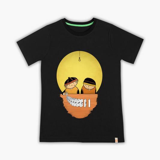 skull and kids - T-shirt