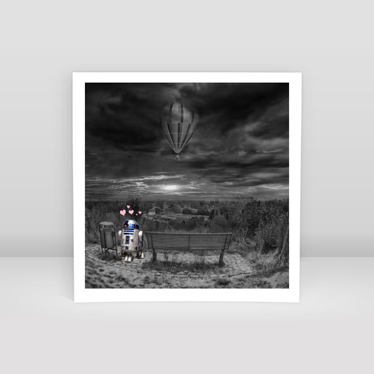 Love Place R2D2 - Art Print