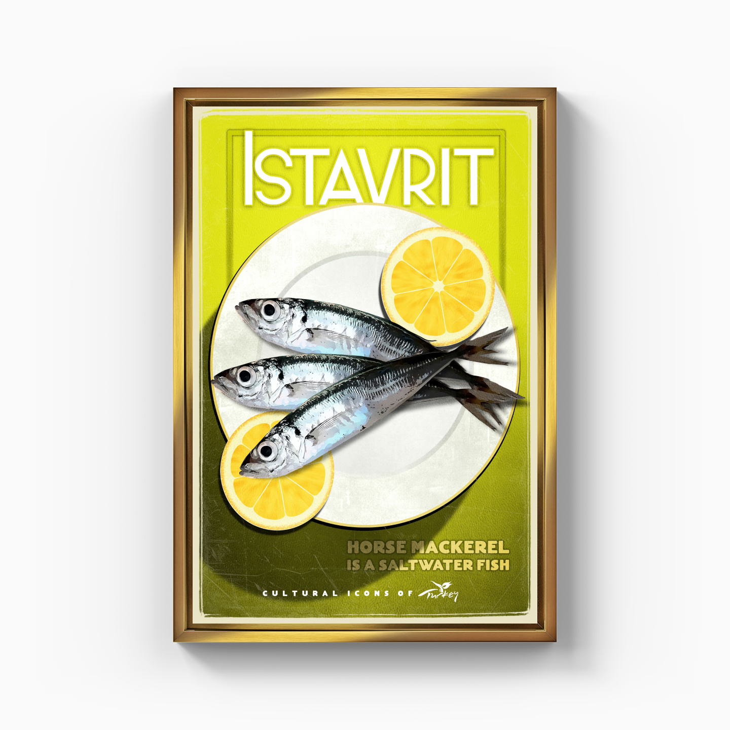 Horse Mackerel - Canvas Print