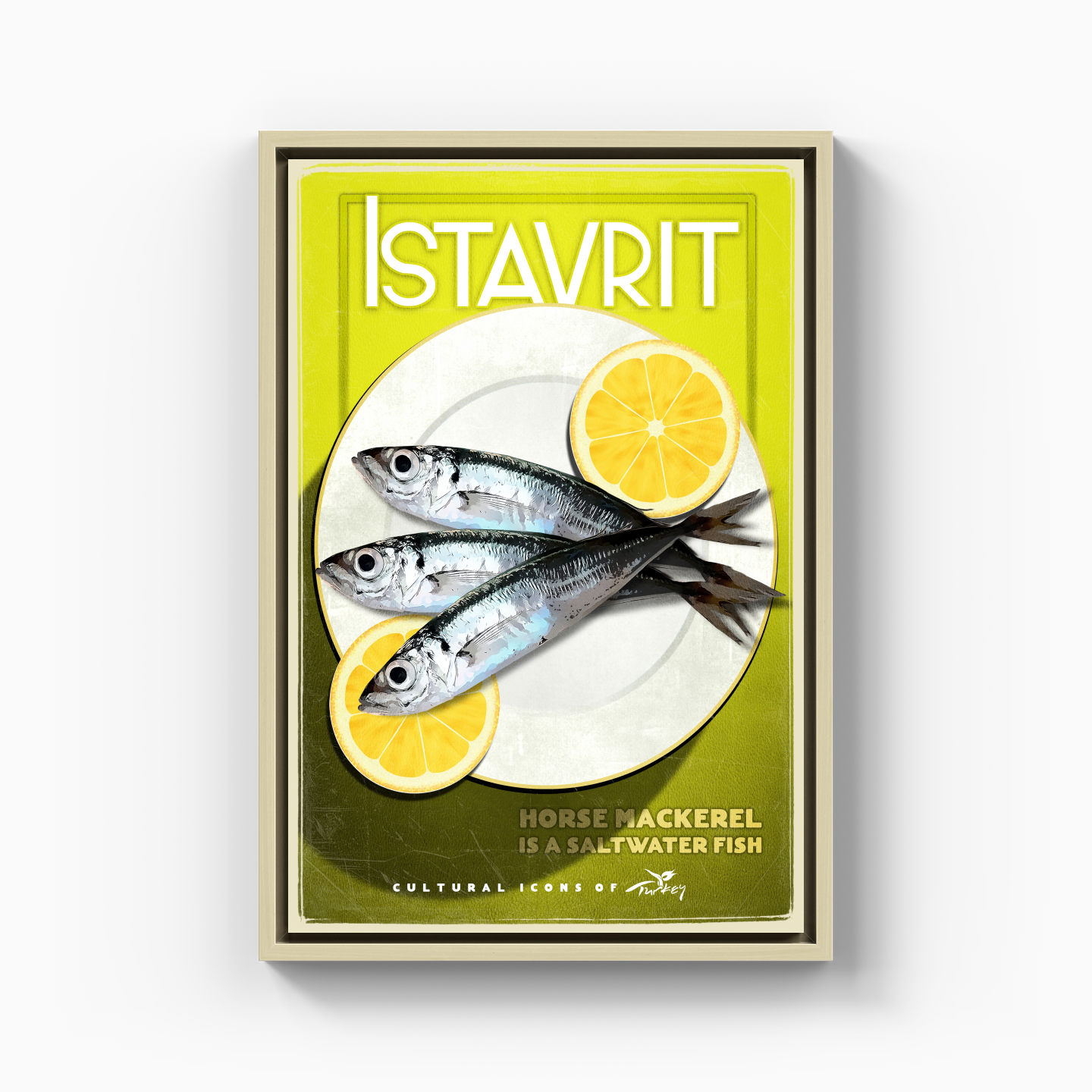 Horse Mackerel - Canvas Print