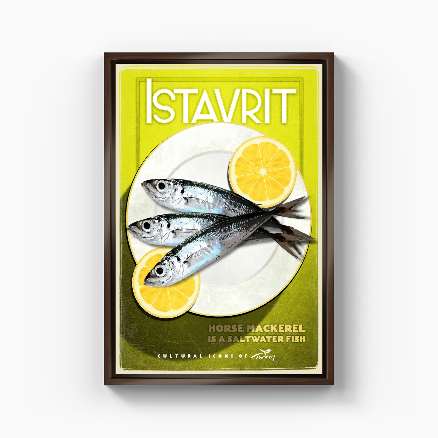 Horse Mackerel - Canvas Print